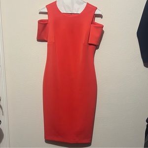 Calvin Klein Cold Shoulder Dress